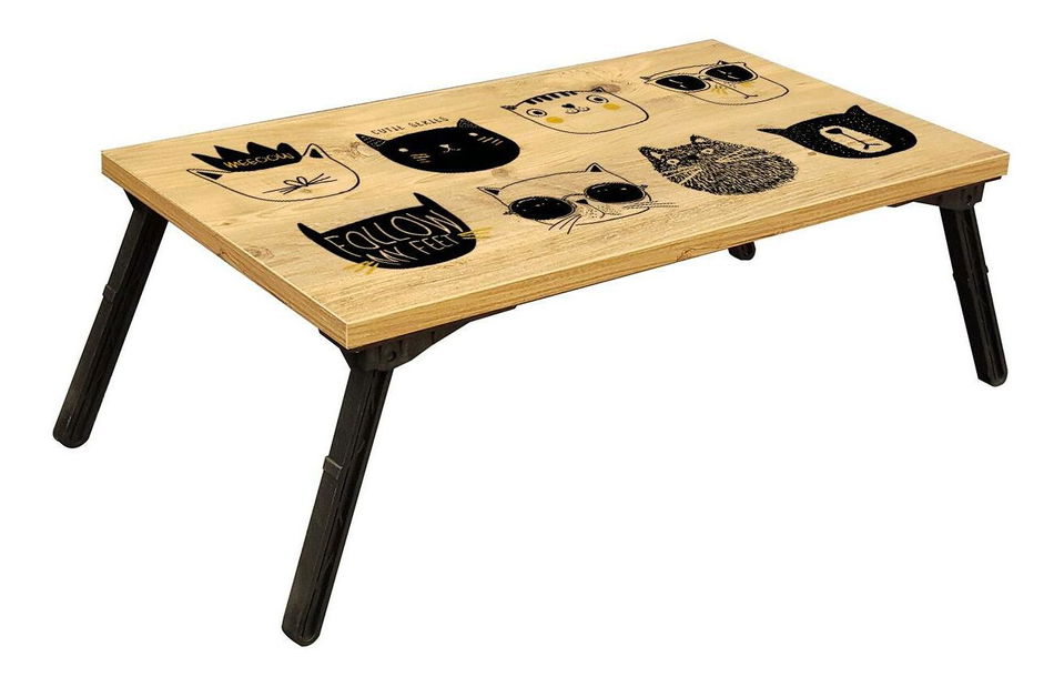 Suport pentru notebook Kisosi (pin atlantic + negru)