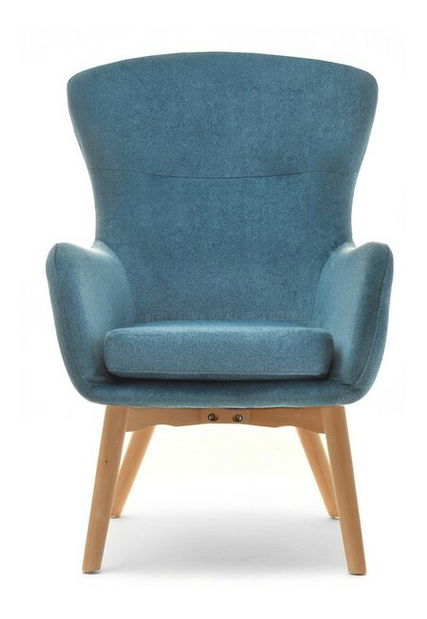 Fotelja Leto (tirkizna + bukva)