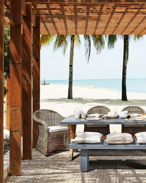 Fotoliu de grădină Sideny (bej) 