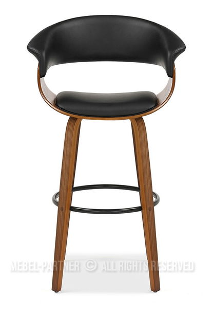 Scaun bar Elynah 75 (negru)