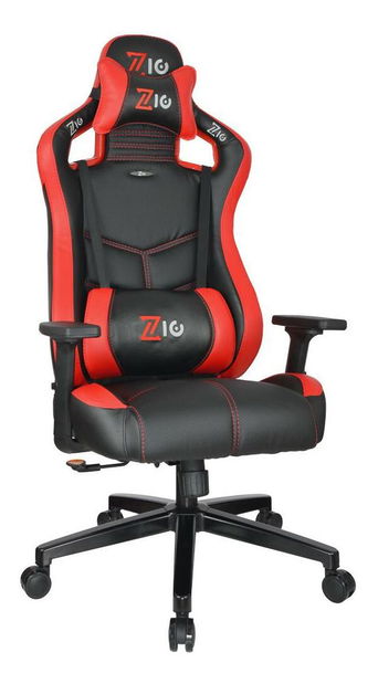 Kancelárske herné kreslo Vilile (červená + čierna)