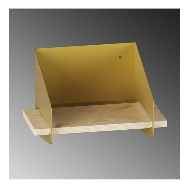 Raft de perete Shortia 1 (auriu)