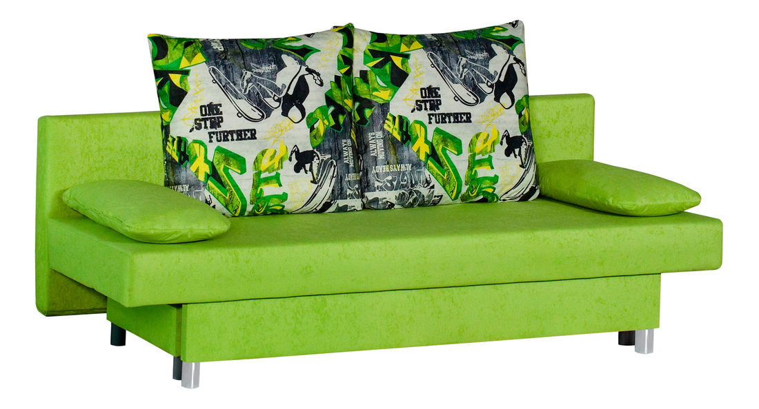 Pohovka trojsedačka BRW BELLA BIS zelená