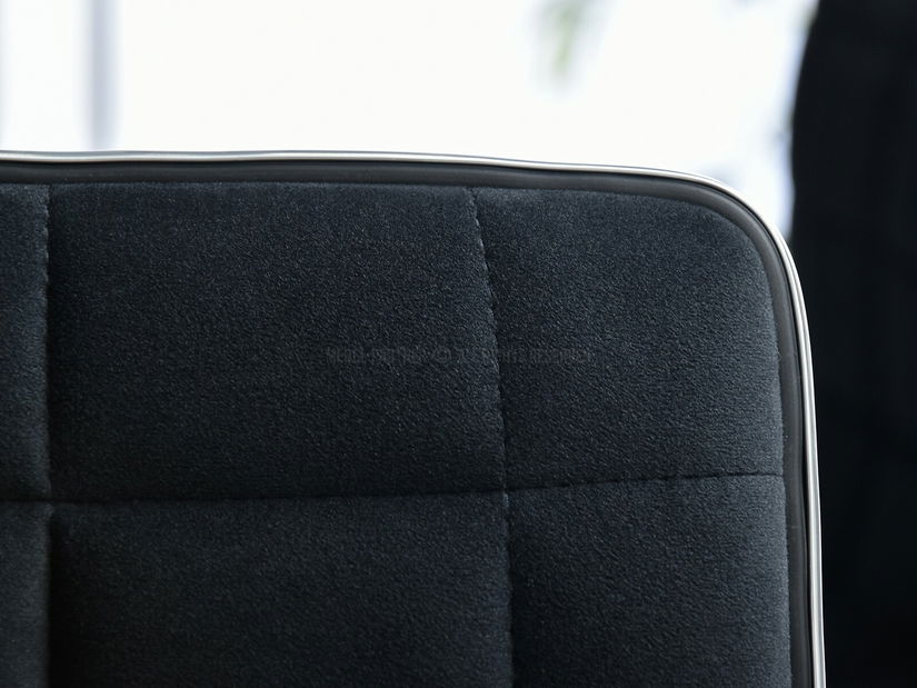 Stolička Hulk (čierna + chrómová)