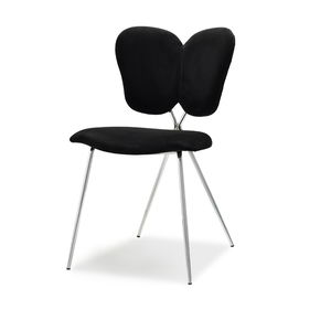 Stolička Wrangler (čierna + chrómová)