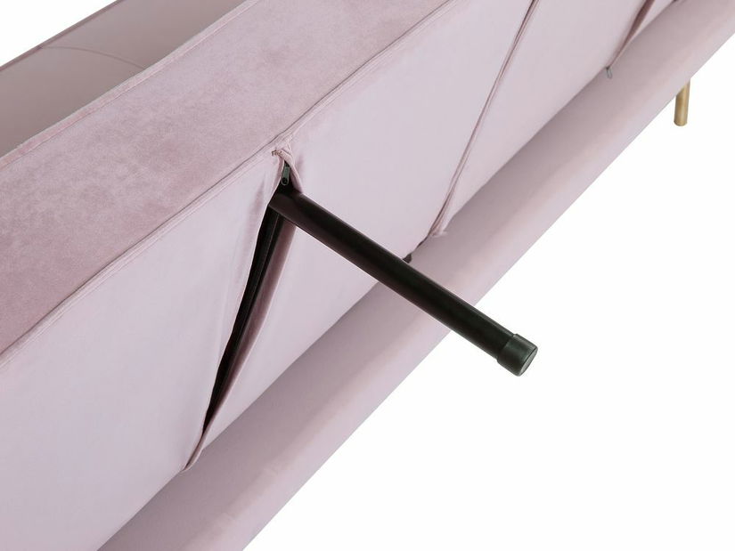 Háromszemélyes kanapé Viby (rózsaszín)