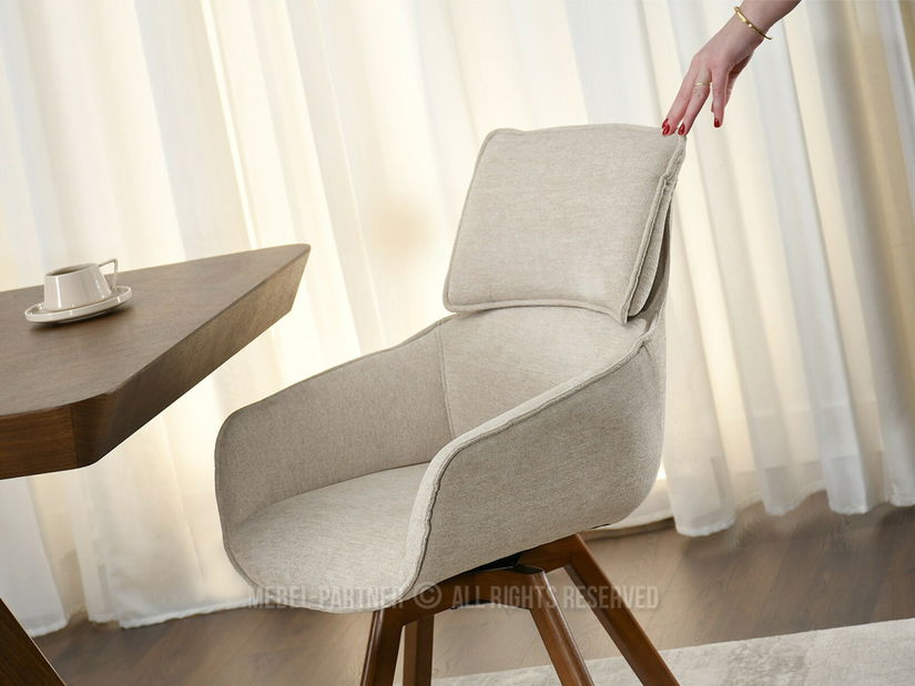 Blagovaonska stolica Distorsion (bež)