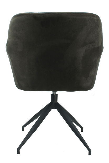 Forgószék Viata (barna + fekete) 