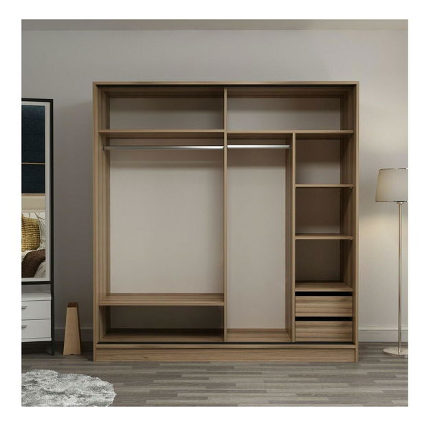 Dulap de haine Kalia 7166 (Auriu)