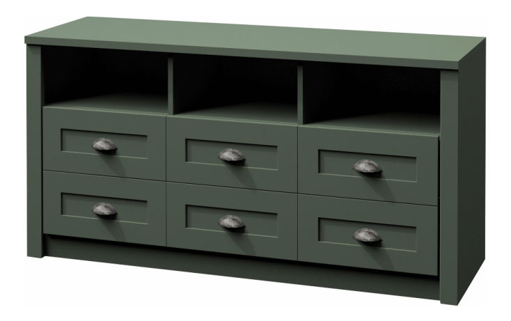 Komoda K6S Provense (zelena)
