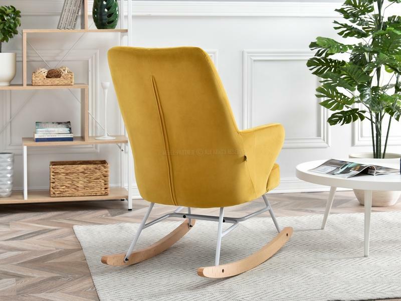 Fotel Florida (sárga + fekete)