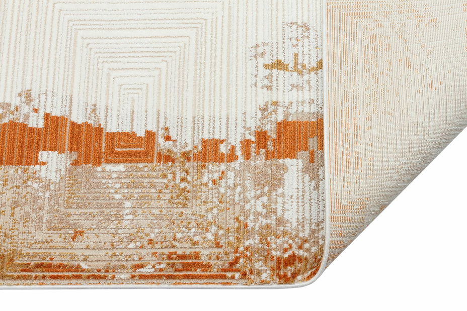 Koberec 80 x 150 cm Perla (béžová + zlatá)