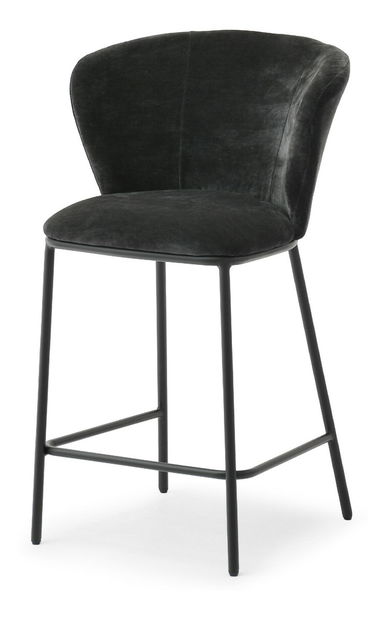 Scaun bar Kurkum (negru)