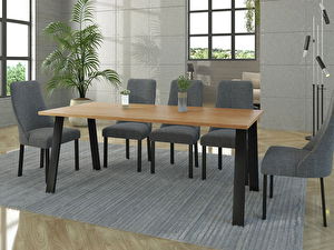 Jedálenský stôl Klauda 185x90 (dub artisan)