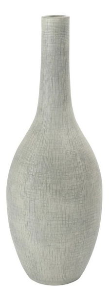 Dekoračná váza Jolipa (35x35x96cm) (Sivá)