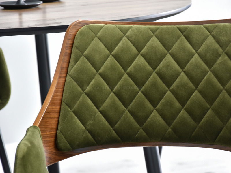 Stolička Morgana (zelená + čierna)