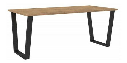 Masă de sufragerie Carol 138x90 (stejar lancelot) (pentru 4 6 persoane)