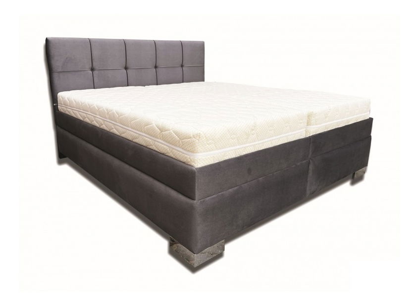 Bračni krevet 160 cm Elissa (bez madraca) (s podnicom od drvenih letvica)