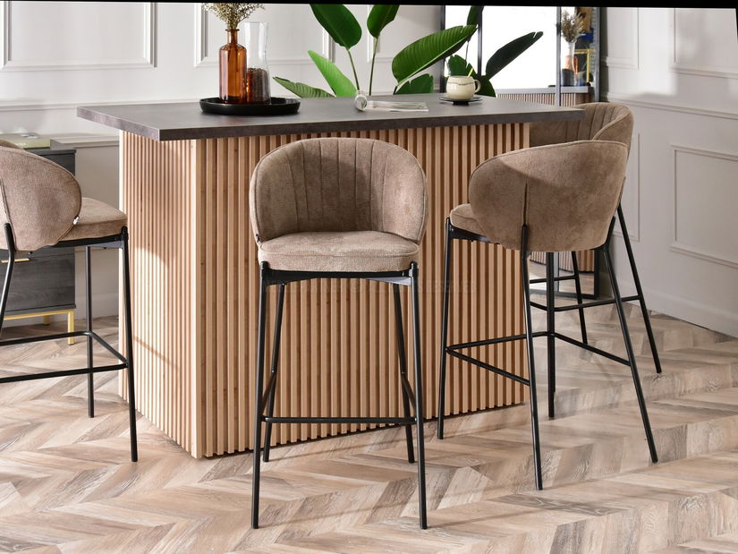 Scaun Farah (bej + auriu)