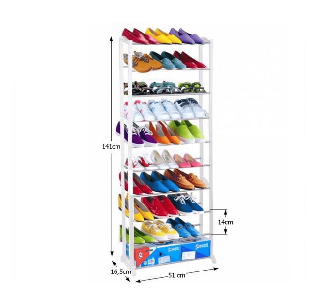 Ormarić za obuću Snoxit Tip 2 (bijela) 