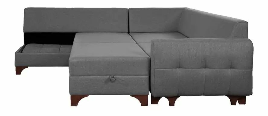 Rohová sedačka Clof (sivá) (P)