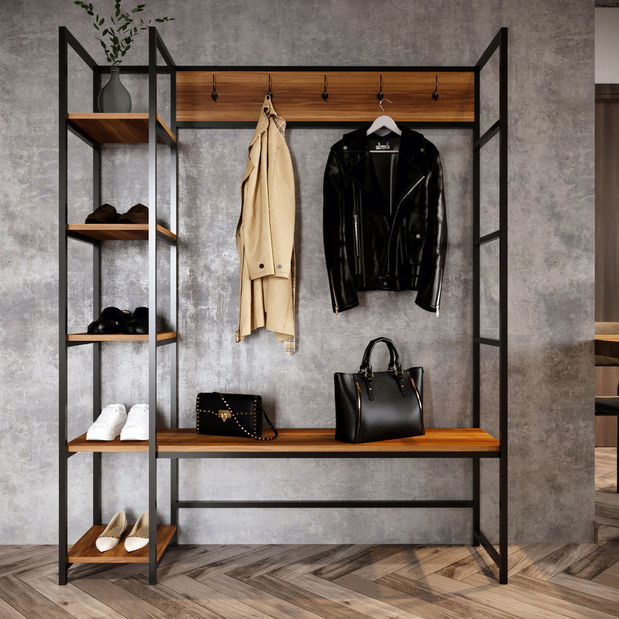 Set mobilier pentru hol Portal (Nuc)