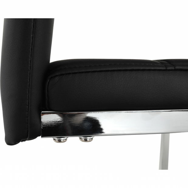 Scaun de sufragerie Valentina (negru)