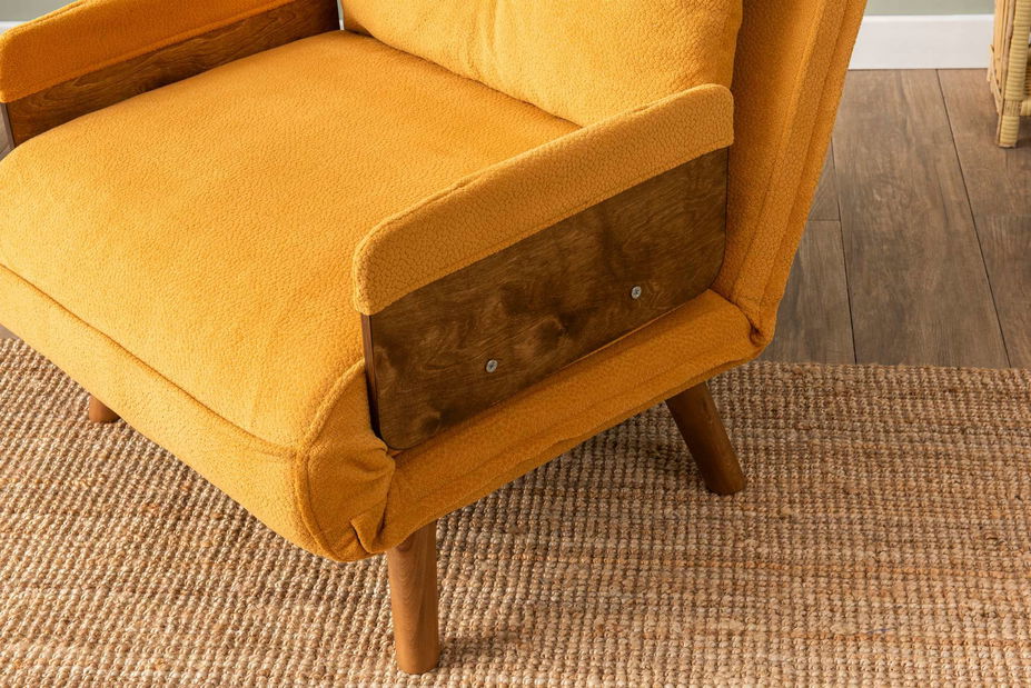 Fotoliu Como (muștar)