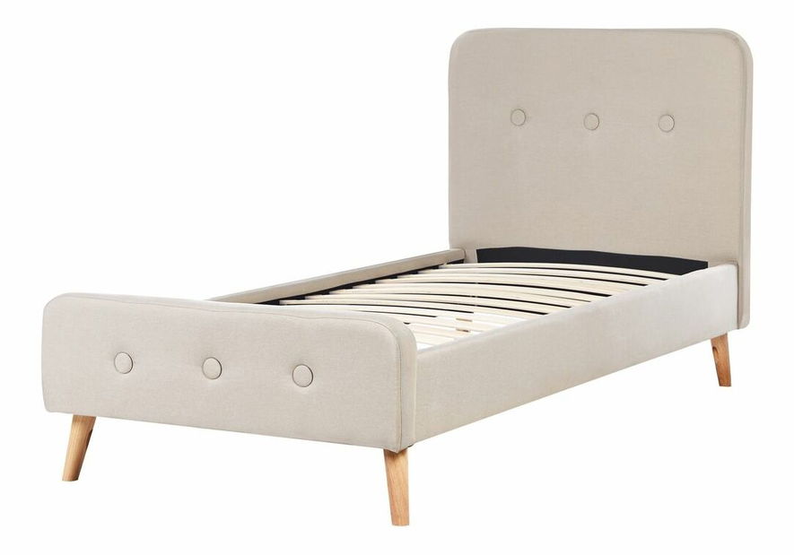 Dječji krevet 90 cm ROME (s podnicom) (bež)