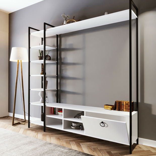 Obývacia stena Matthew (Biela)