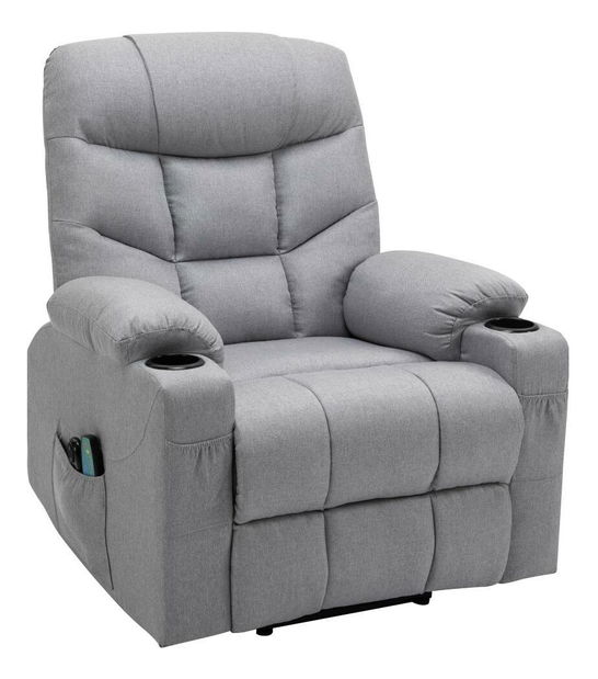 Masszázsszék Hipocresias (világosszürke)