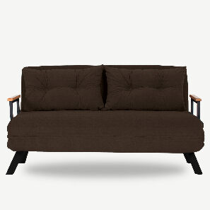 Széthúzható kanapé Sandy (barna)  *bazár