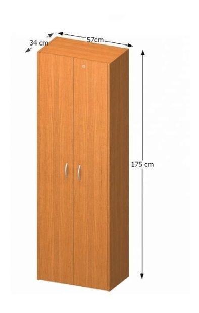 Policová skriňa Asista AS 007 čerešňa