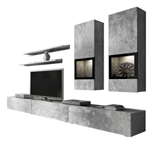 Mobilier living Barly Typ 10 (deschis beton)