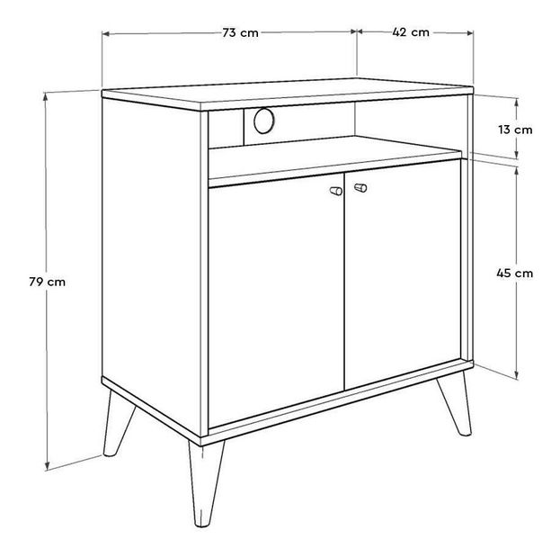 Skrinka Butoti 1 (zelená) 