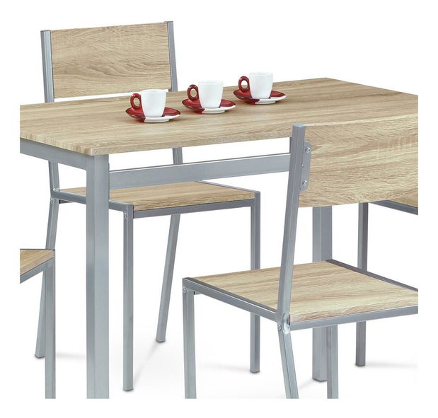 Blagovaonski set Hemos (hrast sonoma) (za 4 osobe)