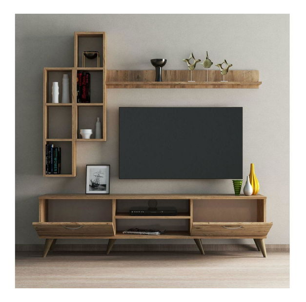 Nappali fal Lavune 2 (atlanti fenyő) 