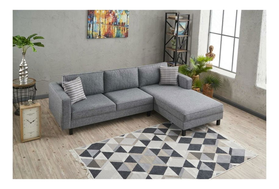 Sarokkanapé Kalen 1 (J) (szürke)