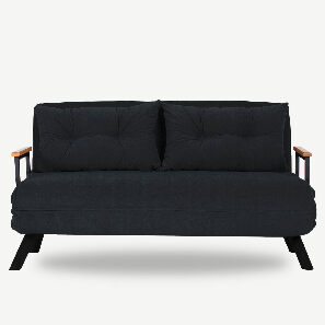 Pohovka futon  Sandy (čierna)