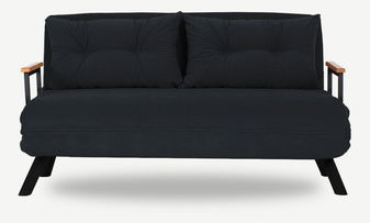 Sofa futon Sandy (crna)
