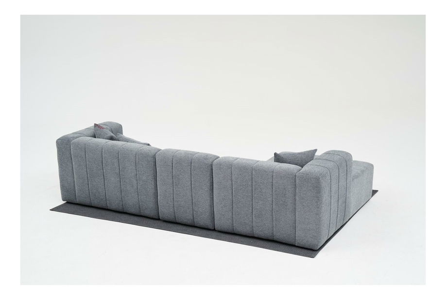 Kutna garnitura Beyzometta (L) (siva)