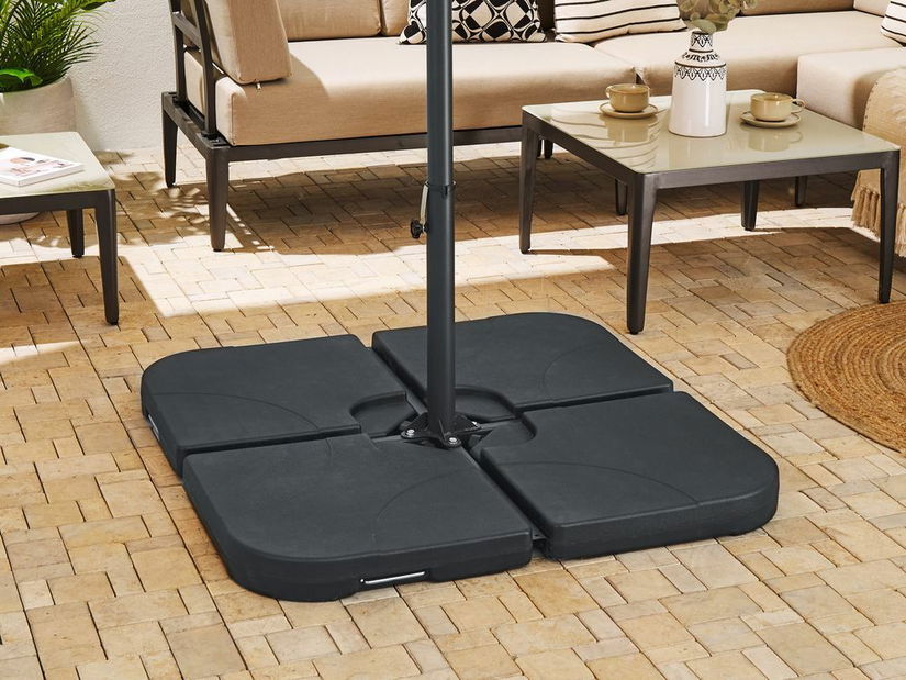 Stojan na slnečník Vaino (čierna) 