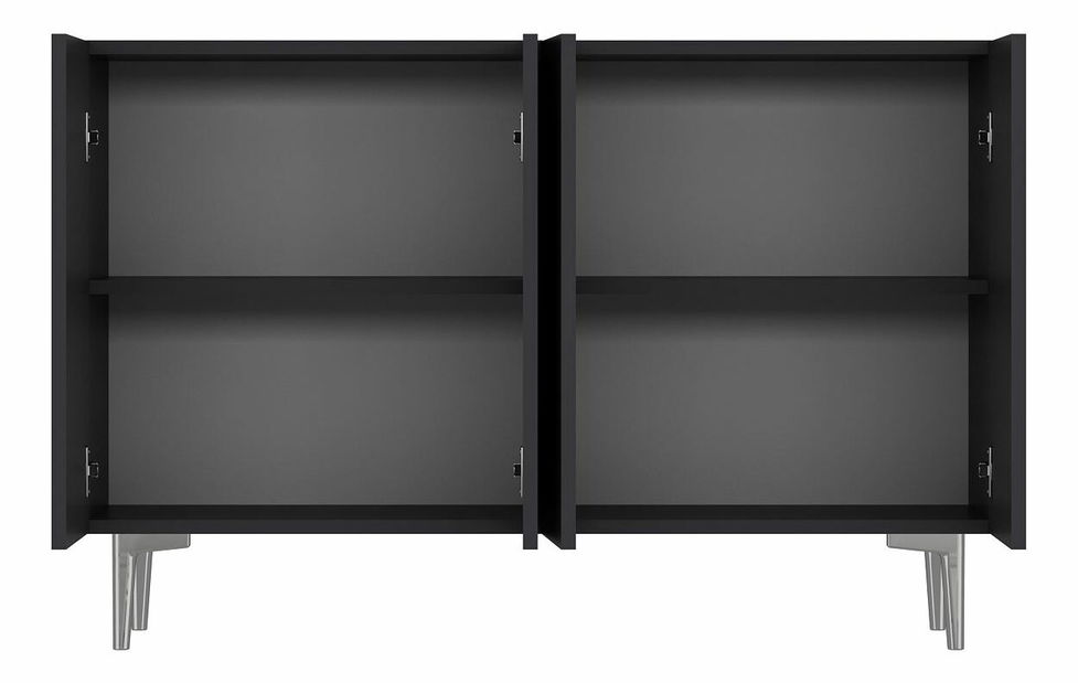 Skrinka Leya (antracit + strieborná)