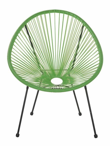 Záhradný set ALVAREZ II (zelená) (pre 2 osoby)