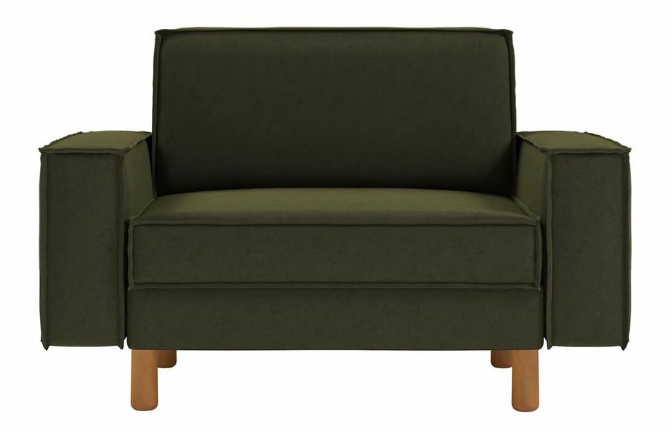 Kreslo Spary L (petrolejová + orech)