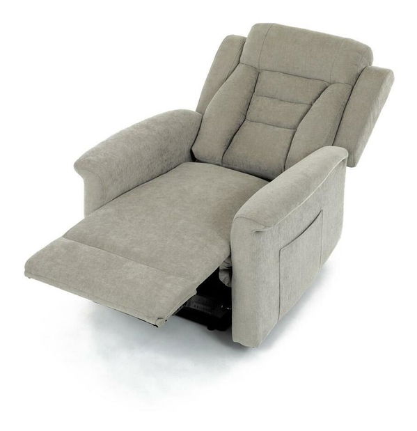 Polohovacie kreslo Tonta (lanýžová)