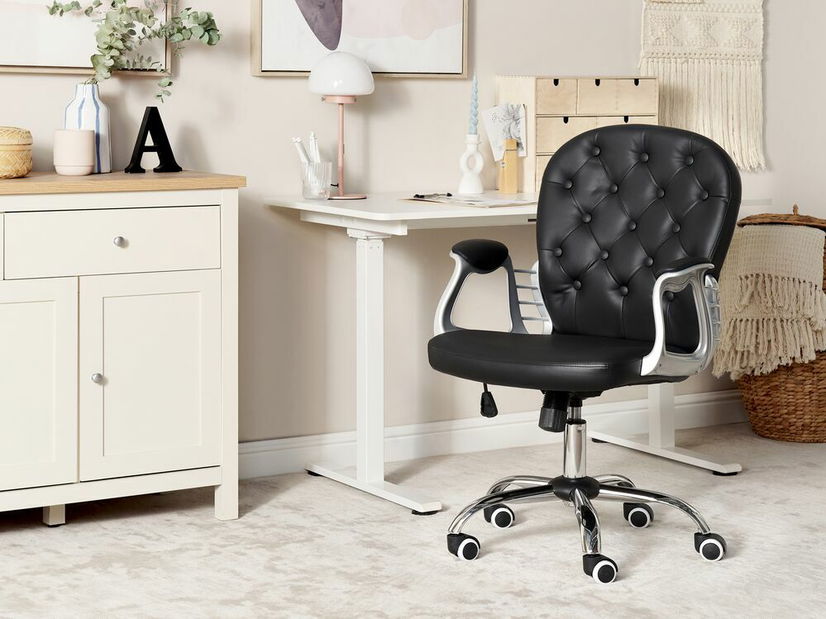 Kancelárska stolička Princi (čierna)