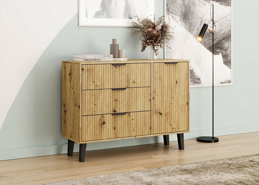 Comodă Sacar 1 (stejar artisan)