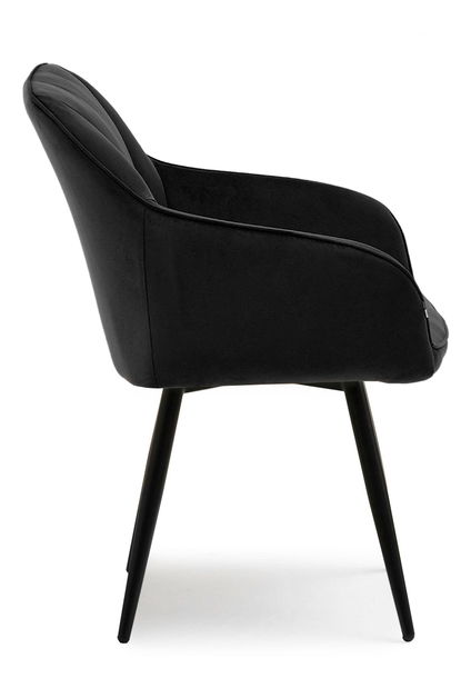 Jedálenská stolička Banistas (čierna)