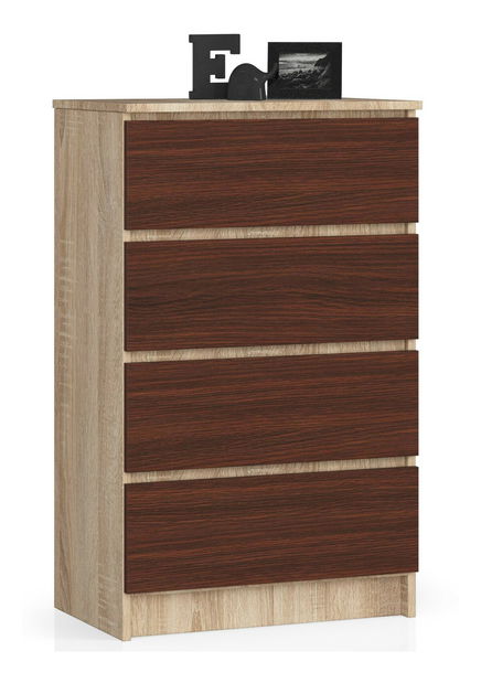 Komód Kadir Típus2 (szonoma tölgy + wenge)